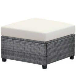 7pc Outdoor Wicker Seating Set With Cushions - Beige - GODEER 18 7pc Outdoor Wicker Seating Set With Cushions - Beige - GODEER -Crosley shop GUEST 00eec04c 3ba7 4701 ae66 e77d93553462