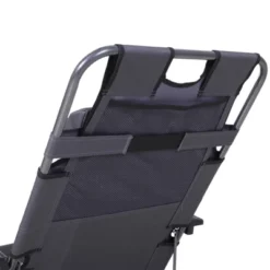 Outsunny 2-in-1 Folding Patio Lounge Chair W/ Pillow, Outdoor Portable Sun Lounger Reclining To 120°/180°, Oxford Fabric 20 Outsunny 2-in-1 Folding Patio Lounge Chair W/ Pillow, Outdoor Portable Sun Lounger Reclining To 120°/180°, Oxford Fabric -Crosley shop GUEST 0139a3e7 5c88 41cb b57f 083d83334be1
