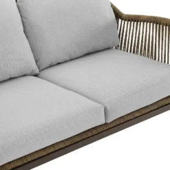 Haven 2pc Outdoor Wicker Conversation Set - Light Gray - Crosley -Crosley shop GUEST 0970e35e b082 4cf0 b439 0ce60cc71529