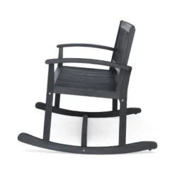 Regatta Acacia Patio Rocking Loveseat - Dark Gray - Christopher Knight Home -Crosley shop GUEST 0c762aa7 2ffe 4b3a 9828 61cf248f78a3