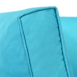 5pc Wicker Patio Sectional Seating Set With Cushions - Espresso/Blue - GODEER 20 5pc Wicker Patio Sectional Seating Set With Cushions - Espresso/Blue - GODEER -Crosley shop GUEST 0feb523a a942 45f9 87e5 7b59f3e255fa 1