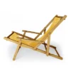 Summer Sun Home Art Geo Folding Lounge Chair Yellow - Deny Designs