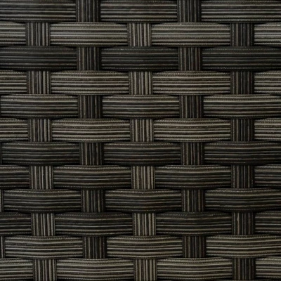 Vienna 9pc Patio Eucalyptus Wood Wicker Dining Set - International Home Miami 2 Vienna 9pc Patio Eucalyptus Wood Wicker Dining Set - International Home Miami - Image 2