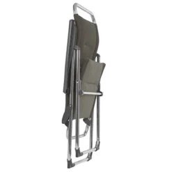 Lafuma Alu Cham Air Comfort Padded Adjustable Folding Outdoor Camping Mesh Sling Armchair Seat With High Ergonomic Backrest, Taupe -Crosley shop GUEST 149db4a9 2dde 4a9a b322 656ab00a78bc