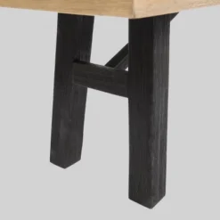 Bettina Acacia Wood Patio Bench - Gray - Christopher Knight Home -Crosley shop GUEST 1653374e be17 41bb 983e 17380bdbce02