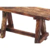 Wooden Garden Patio Bench Brown - The Urban Port