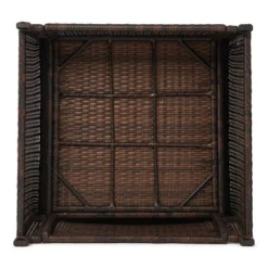 6pc Wicker Outdoor Conversation Set With Cushions & Ottomans - Orange - EDYO LIVING -Crosley shop GUEST 18df3510 4398 488a b83b f6218b5e26c4