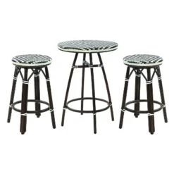 3pc Cuddy Aluminum Counter Height Patio Bistro Set - MiBasics -Crosley shop GUEST 19fba4db 4487 473b a363 684886893790