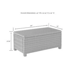 Bradenton 4pc Outdoor Wicker Conversation Set - Crosley -Crosley shop GUEST 1d9fb72c e07c 43f8 8e03 fff282903fb2
