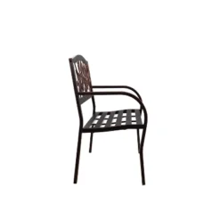 Evergreen Dragonfly Metal Garden Bench, Bronze -Crosley shop GUEST 1fb6ccff e84e 417d a8dc 9f020f37e0f0