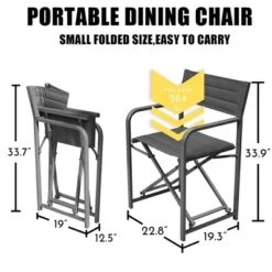Aoodor Portable Aluminum Camping Chair-4 Chairs -Crosley shop GUEST 25cc877b 1fc8 4415 98df 490eba8f0605
