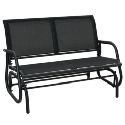 Costway Patio Swing Glider Bench Loveseat Rocking Chair Backyard Poolside -Crosley shop GUEST 298cb4f0 c451 456f 9472 25555ff9d71b