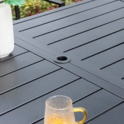 7pc Patio Dining Set With Steel Table & Chairs With Cushions - Captiva Designs 11 7pc Patio Dining Set With Steel Table & Chairs With Cushions - Captiva Designs -Crosley shop GUEST 2a1c1bce ebac 442a 86b3 8e532163d246 2