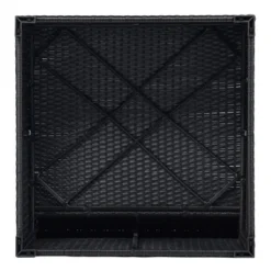 5pc Wicker Patio Conversation Set With Cushions - Black/Beige - GODEER 26 5pc Wicker Patio Conversation Set With Cushions - Black/Beige - GODEER -Crosley shop GUEST 2bff11b0 59b2 4ae7 9920 88cba315efdf 1