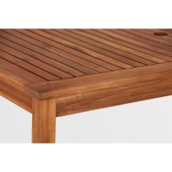 3pc Acacia Wood X Design Outdoor Patio Dining Set - Brown - Saracina Home -Crosley shop GUEST 2d66741d 1fcd 472a 8f0a ed5a499b3dc1