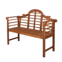 Lutyens 3-Seat Arched Acacia Wood Outdoor Garden Patio Bench - JONATHAN Y 14 Lutyens 3-Seat Arched Acacia Wood Outdoor Garden Patio Bench - JONATHAN Y -Crosley shop GUEST 2dd16568 ee11 4944 ab53 c5a3de62a1ae
