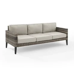 Prescott Outdoor Wicker Sofa - Crosley -Crosley shop GUEST 2fd47556 b119 4a43 b6f4 fa8246ae6320