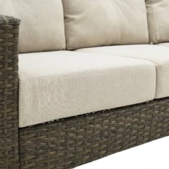 Rockport Outdoor Wicker High Back Sofa - Oatmeal/Light Brown - Crosley 19 Rockport Outdoor Wicker High Back Sofa - Oatmeal/Light Brown - Crosley -Crosley shop GUEST 3063e042 a16b 4639 a987 69601c3e9aa8