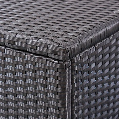 Cordoba 6pc Wicker Conversation Set - Brown/Tan - Christopher Knight Home 4 Cordoba 6pc Wicker Conversation Set - Brown/Tan - Christopher Knight Home - Image 4