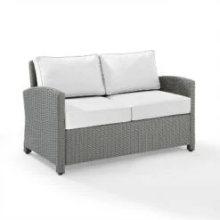 Bradenton Outdoor Wicker Loveseat - Crosley -Crosley shop GUEST 3315005b ab46 4520 8120 dd83b71fd016