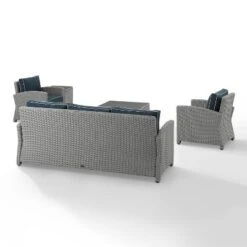 Bradenton 5pc Outdoor Wicker Sofa Set - Crosley -Crosley shop GUEST 3891d442 8a39 4ac9 9c46 40a1ee7d804d