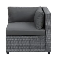 8pc Wicker Patio Conversation Set With Cushions - Gray - GODEER 18 8pc Wicker Patio Conversation Set With Cushions - Gray - GODEER -Crosley shop GUEST 3a839c17 0a39 4300 bccc 4ef769f2577b