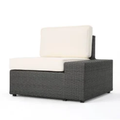 Santa Cruz 8pc Wicker Sectional Gray - Christopher Knight Home -Crosley shop GUEST 40618b66 275d 4d9b 90a7 ba1473bc8dca