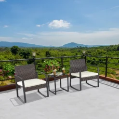 Saint Birch 3pcs Wicker Rocker Set -Crosley shop GUEST 45c1c5f4 747e 425d b068 391f5d885814