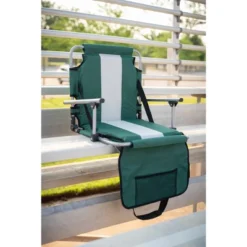 Stansport Folding Stadium Seat With Arms Green/Tan -Crosley shop GUEST 4ac70699 9b85 4b88 96b9 b9f59384f023