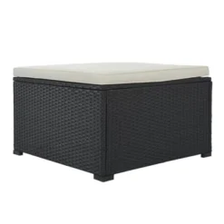 9pc Wicker Patio Sectional Seating Set With Cushions - Black/Beige - GODEER 30 9pc Wicker Patio Sectional Seating Set With Cushions - Black/Beige - GODEER -Crosley shop GUEST 4ba746f9 4cf9 401e 88a5 704916f47edc