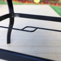 5pc Patio Dining Set With Steel Table With 1.57" Umbrella Hole & Padded Arm Chairs - Captiva Designs 21 5pc Patio Dining Set With Steel Table With 1.57" Umbrella Hole & Padded Arm Chairs - Captiva Designs -Crosley shop GUEST 4bc9be17 fcde 4aa4 8d6a dd82419f899c