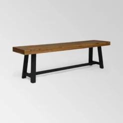 Raphael Acacia Wood Bench - Christopher Knight Home -Crosley shop GUEST 4fc26318 0804 4815 a5f2 cd8b951f72df