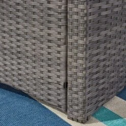 Sanger Wicker Sofa - Gray/Beige - Christopher Knight Home -Crosley shop GUEST 503efe83 83e3 4d13 9a15 bae5e5badc2d