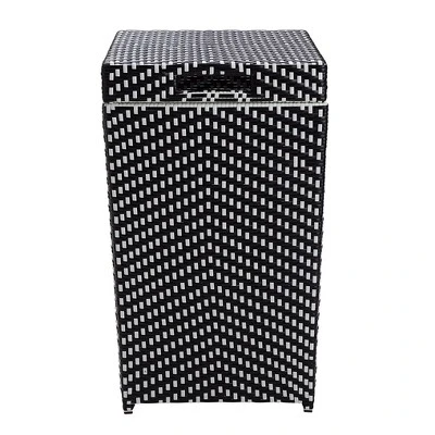 2pc Maksville Aluminum Patio Loveseat & Trash Can - MiBasics 7 2pc Maksville Aluminum Patio Loveseat & Trash Can - MiBasics - Image 7