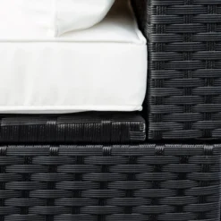 9pc Wicker Patio Seating Set With Cushions - Black/Beige - GODEER 21 9pc Wicker Patio Seating Set With Cushions - Black/Beige - GODEER -Crosley shop GUEST 5483dda1 d96d 40a0 88e4 5d3f6480c140 1