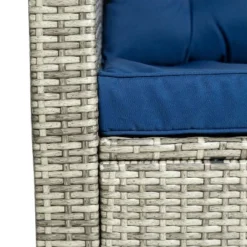 Terrazzo 4pc Outdoor Wicker Seating Set With Cushions - DUKAP -Crosley shop GUEST 54d3bb4c 597c 4895 bbc1 14bf3bc4ba4c