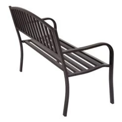 Costway 50'' Patio Garden Bench Park Yard Outdoor Furniture Steel Slats Porch Chair Seat 9 Costway 50'' Patio Garden Bench Park Yard Outdoor Furniture Steel Slats Porch Chair Seat -Crosley shop GUEST 57cfba99 3db7 44b2 b201 1eda6e070070