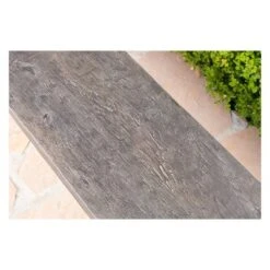 Chalmette Concrete And Steel Dining Bench - Brown - Christopher Knight Home -Crosley shop GUEST 59c16119 a816 4c3b 8def 9607b43042e9