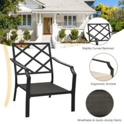 Costway 4 PCS Patio Furniture Set Cushion Sofa Loveseat Sectional Garden Deck Poolside 13 Costway 4 PCS Patio Furniture Set Cushion Sofa Loveseat Sectional Garden Deck Poolside -Crosley shop GUEST 5a90f973 ffaa 403c a6e0 ae667f01eff5