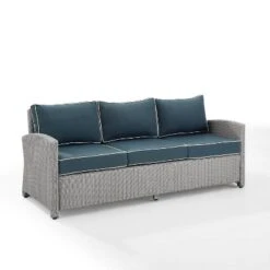 Bradenton Outdoor Wicker Sofa - Crosley 29 Bradenton Outdoor Wicker Sofa - Crosley -Crosley shop GUEST 5cb0158d e026 470c ac88 e58536633387