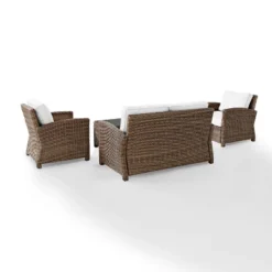 Bradenton 4pc Outdoor Wicker Conversation Set - Crosley -Crosley shop GUEST 5d25bcd5 ec09 4a23 9001 69a08c5bf006