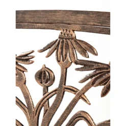 Evergreen Metal Coneflower Bench -Crosley shop GUEST 5e5acf10 3df7 452b a526 39346d4dadd3