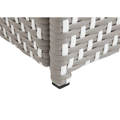 2pc Maksville Aluminum Patio Loveseat & Trash Can - MiBasics 12 2pc Maksville Aluminum Patio Loveseat & Trash Can - MiBasics - Image 12