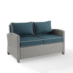 Bradenton Outdoor Wicker Loveseat - Crosley -Crosley shop GUEST 60364380 3e04 4982 b8a4 05df9c29f274