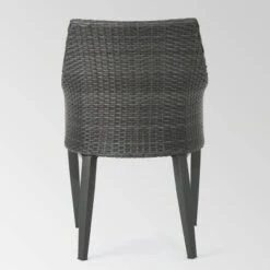 Hillhurst 4pk Wicker Dining Chairs Gray - Christopher Knight Home -Crosley shop GUEST 61228847 2c31 4f9d 956f fdc0070d10b9