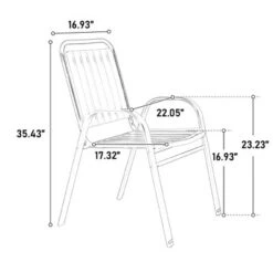 5/7pcs Outdoor Dining Set, Patio Furniture Set Seating Group, Steel Dining Table With Chairs Set For Garden -ModernLuxe 9 5/7pcs Outdoor Dining Set, Patio Furniture Set Seating Group, Steel Dining Table With Chairs Set For Garden -ModernLuxe -Crosley shop GUEST 63301afa fc17 4f8a 842a 19ebe3177b0b