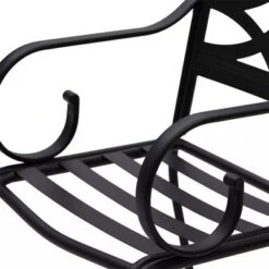 Captiva Designs 7pc Steel Outdoor Patio Dining Set With Swivel Chairs & Cushions Black -Crosley shop GUEST 65cbf833 bb8c 47b7 93d6 2b7a566e680b