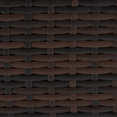 6pc Wicker Outdoor Conversation Set - Orange - EDYO LIVING 16 6pc Wicker Outdoor Conversation Set - Orange - EDYO LIVING - Image 16