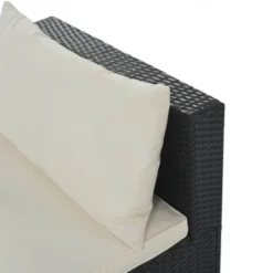 9pc Wicker Patio Sectional Seating Set With Cushions - Black/Beige - GODEER 19 9pc Wicker Patio Sectional Seating Set With Cushions - Black/Beige - GODEER -Crosley shop GUEST 671aa6bb ead6 4ef7 b01e 7f4c4db573f5