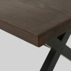 Isola 6pc Aluminum And Wicker Dining Set - Brown - Christopher Knight Home -Crosley shop GUEST 6f164c33 795a 4963 bde8 31a7acbe98b6 1